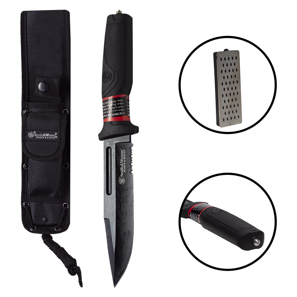 CUCHILLO SMITH &amp; WESSON 1100070 SEARCH &amp; RESCUE