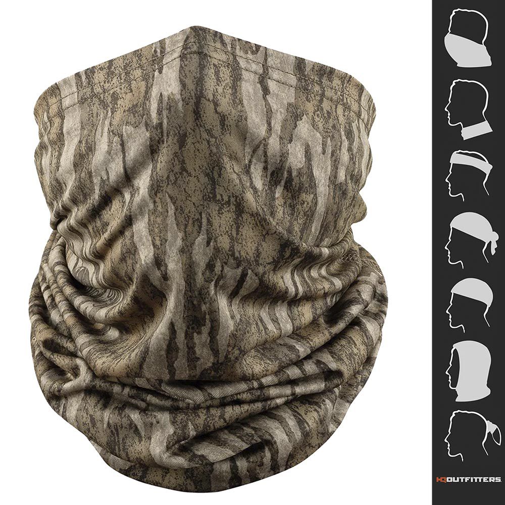 FACE MASK HQ OUTFITTERS HQ-NG-NBL MOSSY OAK NEW BOTTOMLAND