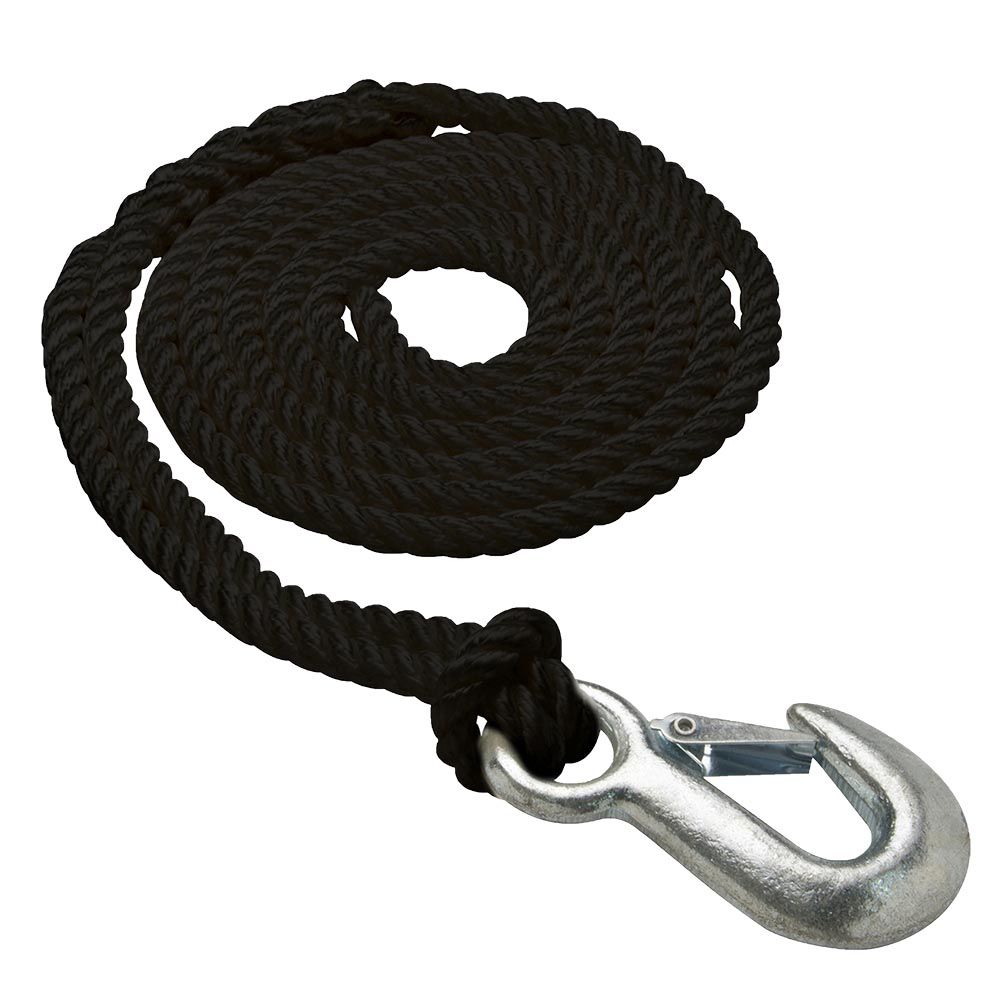 CUERDA WINCH C/GANCHO DE ACERO SHORELINE MARINE SL76660