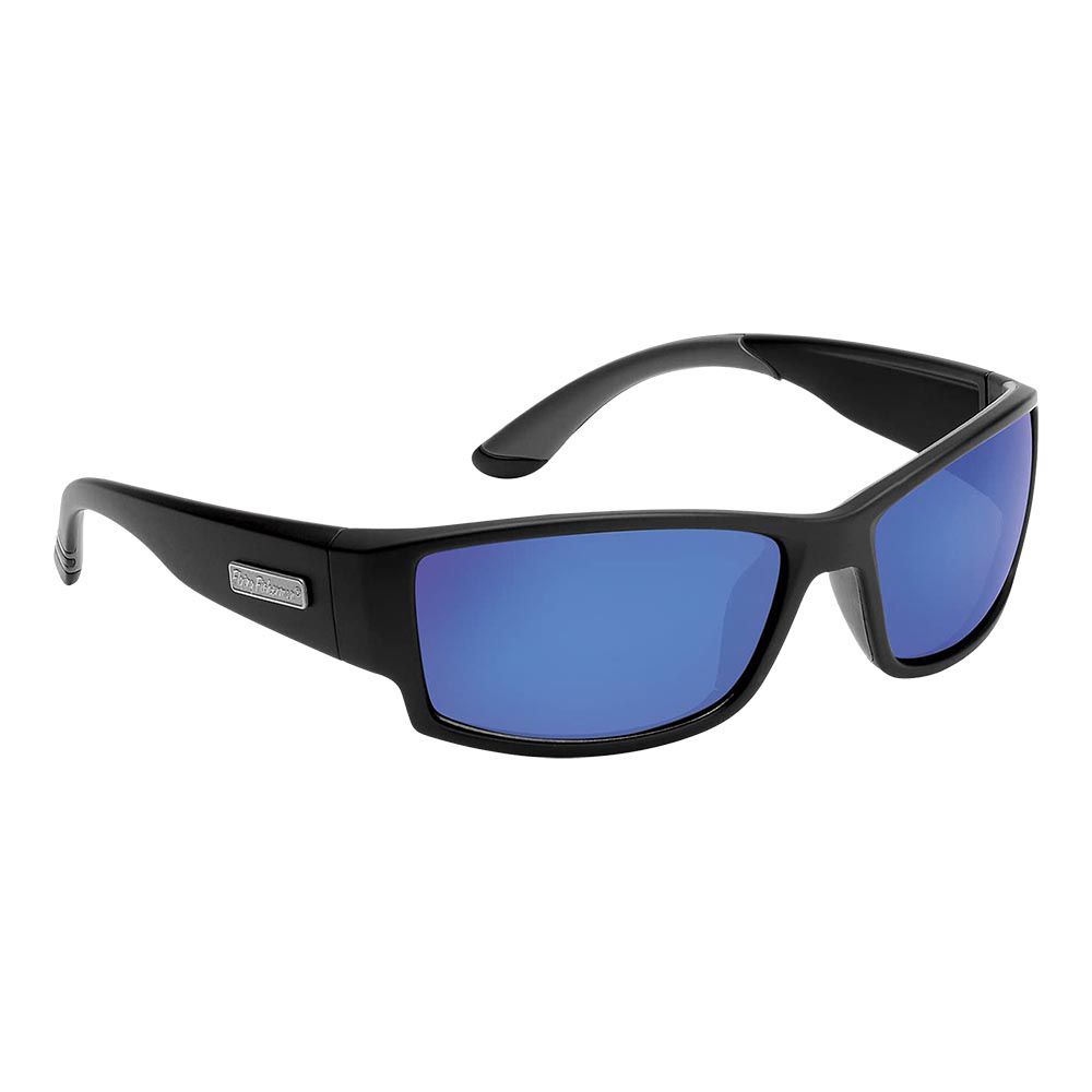 LENTES FLYING FISHERMAN 7717BSB RAZOR MATTE BLACK BLUE MIRROR