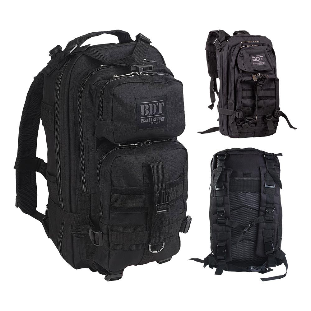 MOCHILA TACTICA BULLDOG BDT410B COMPACT DAY - BLACK