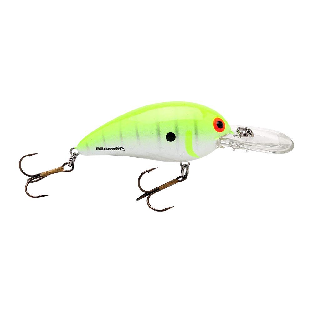 CRANKBAIT BOMBER MODEL A 2 1/8 PULG 3/8 OZ CHARTREUSE SHAD FLOATING B06ACHS
