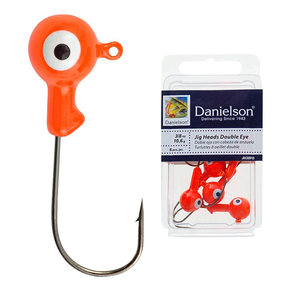 DANIELSON JIGHEAD 3/8OZ JH38FO