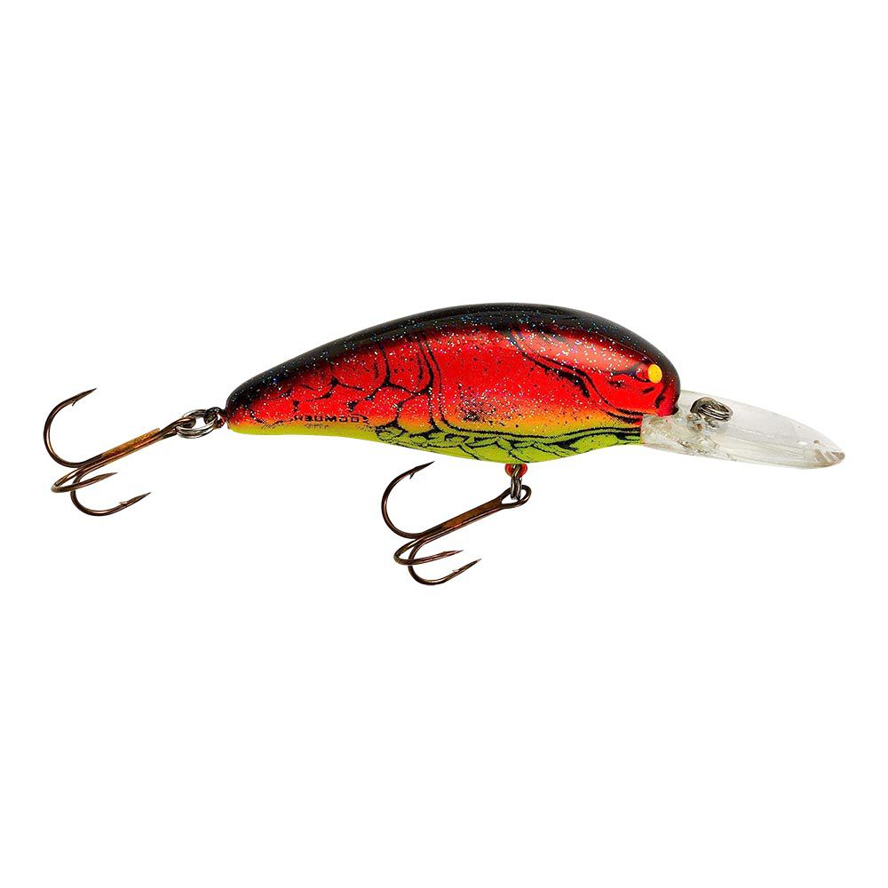 BOMBER B06ARCR MODEL A CRANKBAIT 2 1/8 PULG 3/8 OZ RED CRAWFISH FLOATING