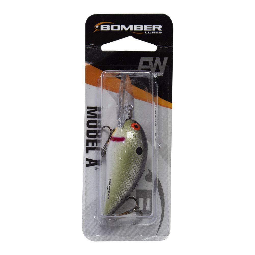 BOMBER B06ATS MODEL A CRANKBAIT 2 1/8 PULG 3/8 OZ TENNESSEE SHAD FLOATING
