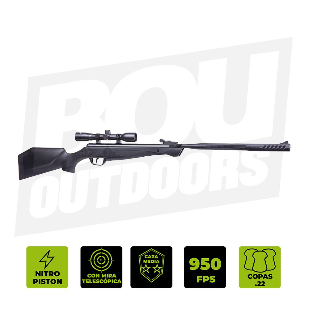 RIFLE CROSMAN SHOCKWAVE NP QF CON MIRA CS2SXS .22