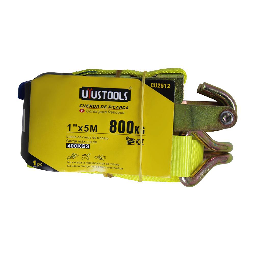 CINCHO TENSOR C/RATCHET 1 PULG X 5 MTRS CU2512