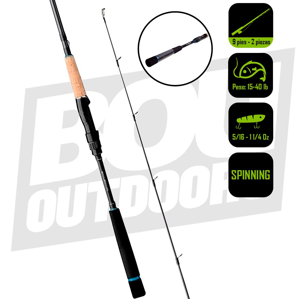 CAÑA PESCA SPINNING SURF DAIWA SALTIST 9PIES STIN902MFS