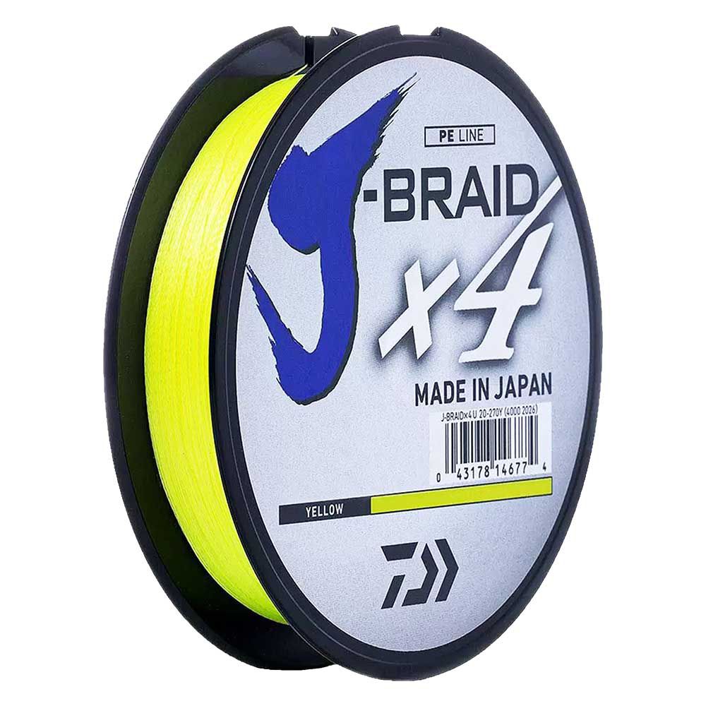 HILO MULTIFIL. BRAID DAIWA JB4U80-300FY 80LBS 300YDS