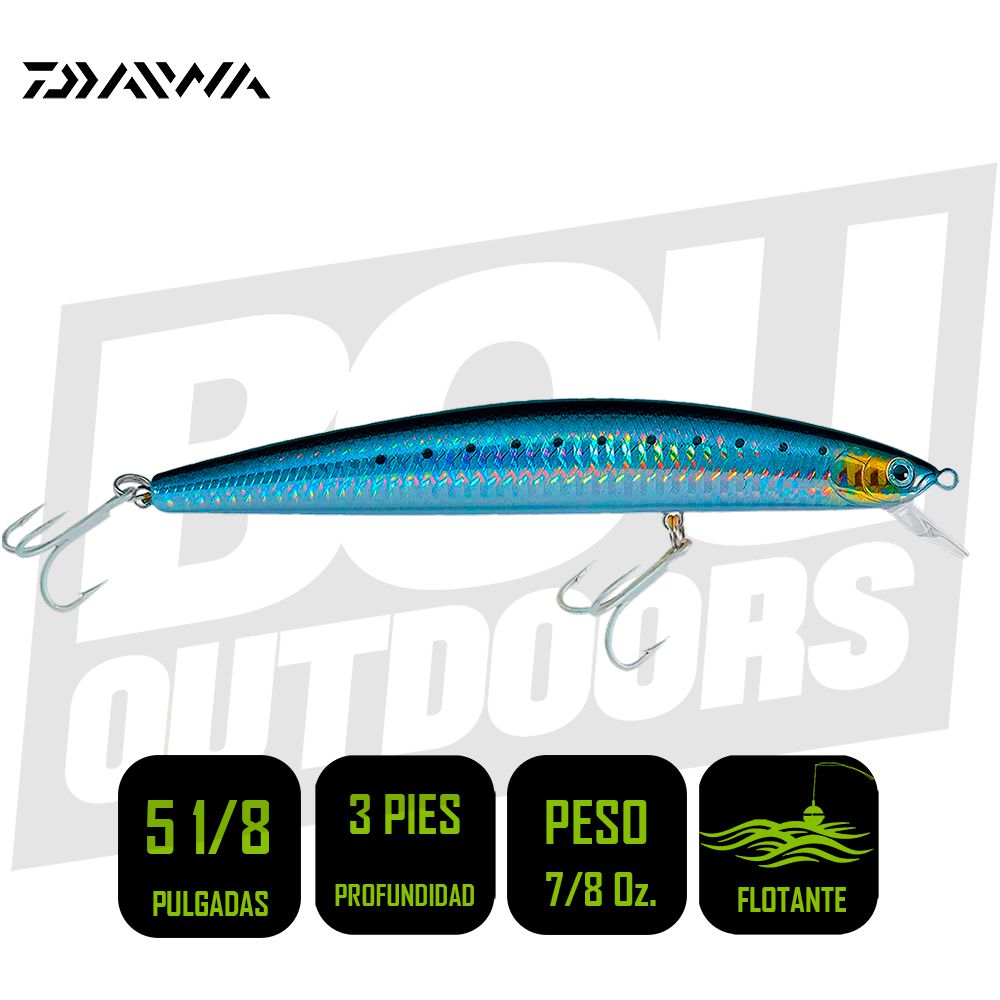 SALT PRO MINNOW DAIWA 5 1/8 SARDINE DSPM13F01