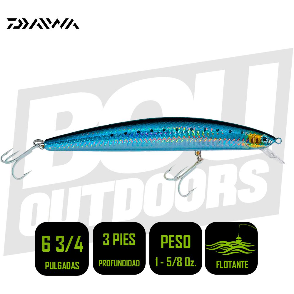 SALT PRO MINNOW DAIWA 6 3/4 SARDINE DSPM17F01