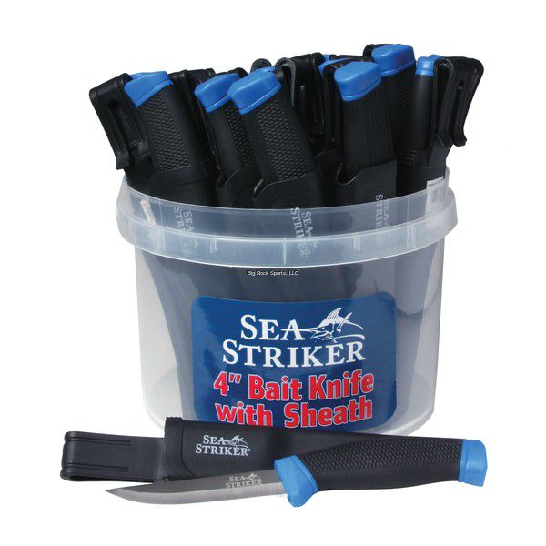 CUCHILLO FILETERO CON FUNDA SEA STRIKER 4 PULG SS45BK-24