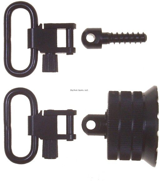 GANCHO PARA RIFLE UNCLE MIKES SLING SWIVEL CAP SET 18302