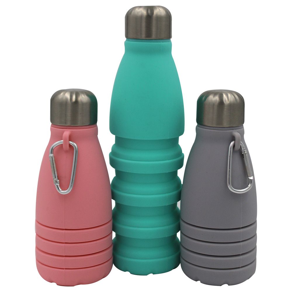 BOTELLA PARA AGUA PLEGABLE 550ML 84022