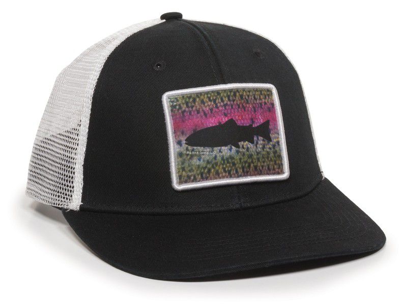 GORRA OUTDOOR RAINBOW BLACK/WHITE 0788-1260