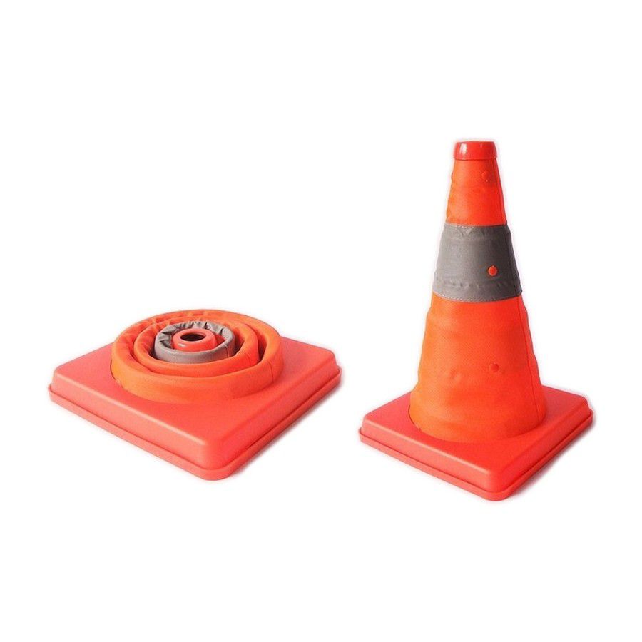 CONO P/SEÑALIZ. RETRACTIL 45CMS RY2037-1-45