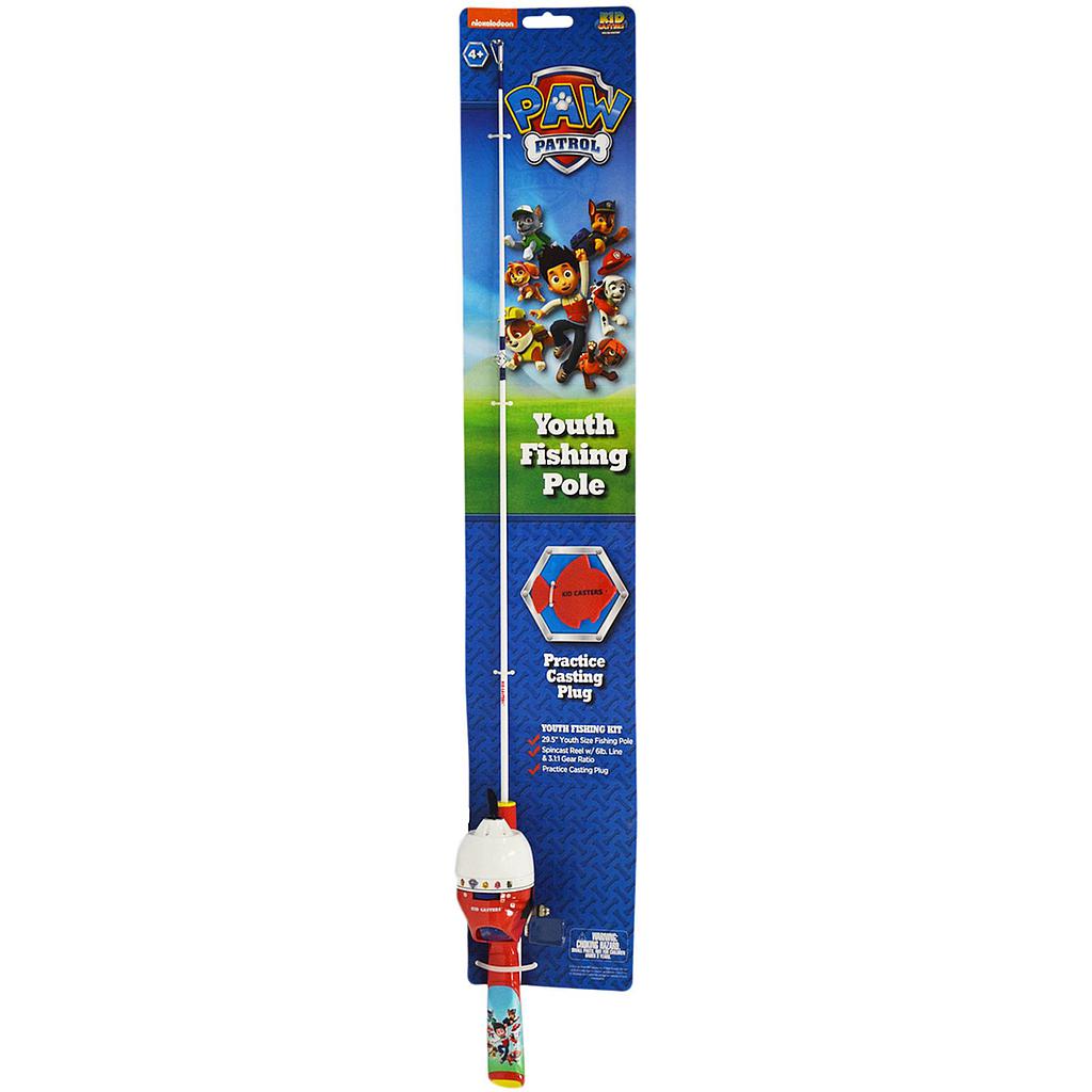 CAÑA PESCA  CON CARRETE  KID CASTERS PAW PATROL BOYS PPREG17