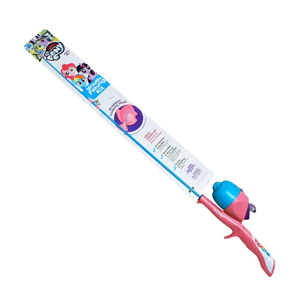 CAÑA PESCA  CON CARRETE  KID CASTERS MY LITTLE PONY MLPREG17