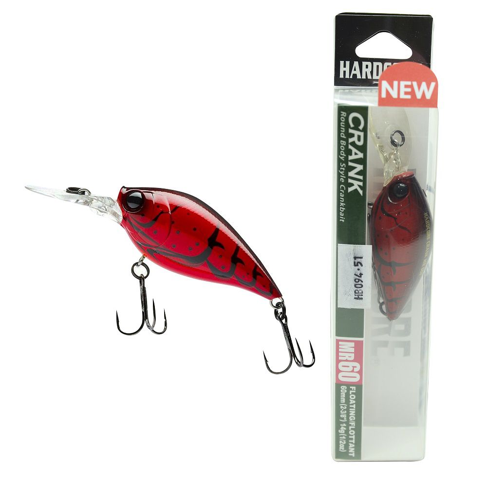 DUEL R1364-CF HARDCORE CRANK MR 60F 60MM 2-3/8 PULG CRAWFISH 756791534278