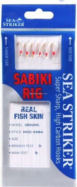ANZUELOS BAIT RIG RED BEAD SZ8 (SB002HK-8)