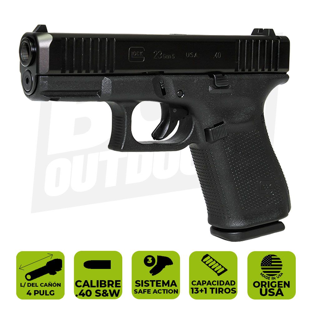 PISTOLA GLOCK 23 GEN 5 CAL. 40