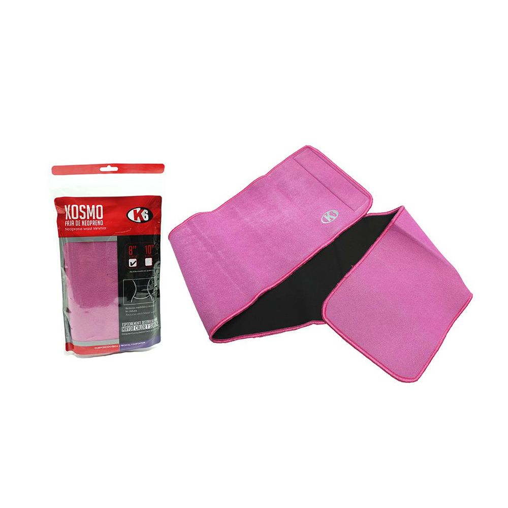 FAJA PARA CINTURA NEOPRENO K6 KOSMO 12 PULG 67508