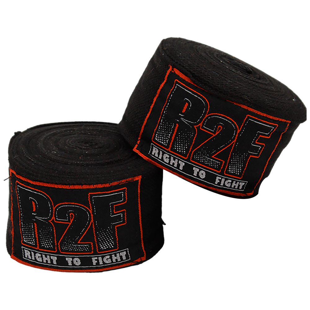 VENDAS P/BOXEO NEGRO REX 4.5M 398-BK R2F (PAR)