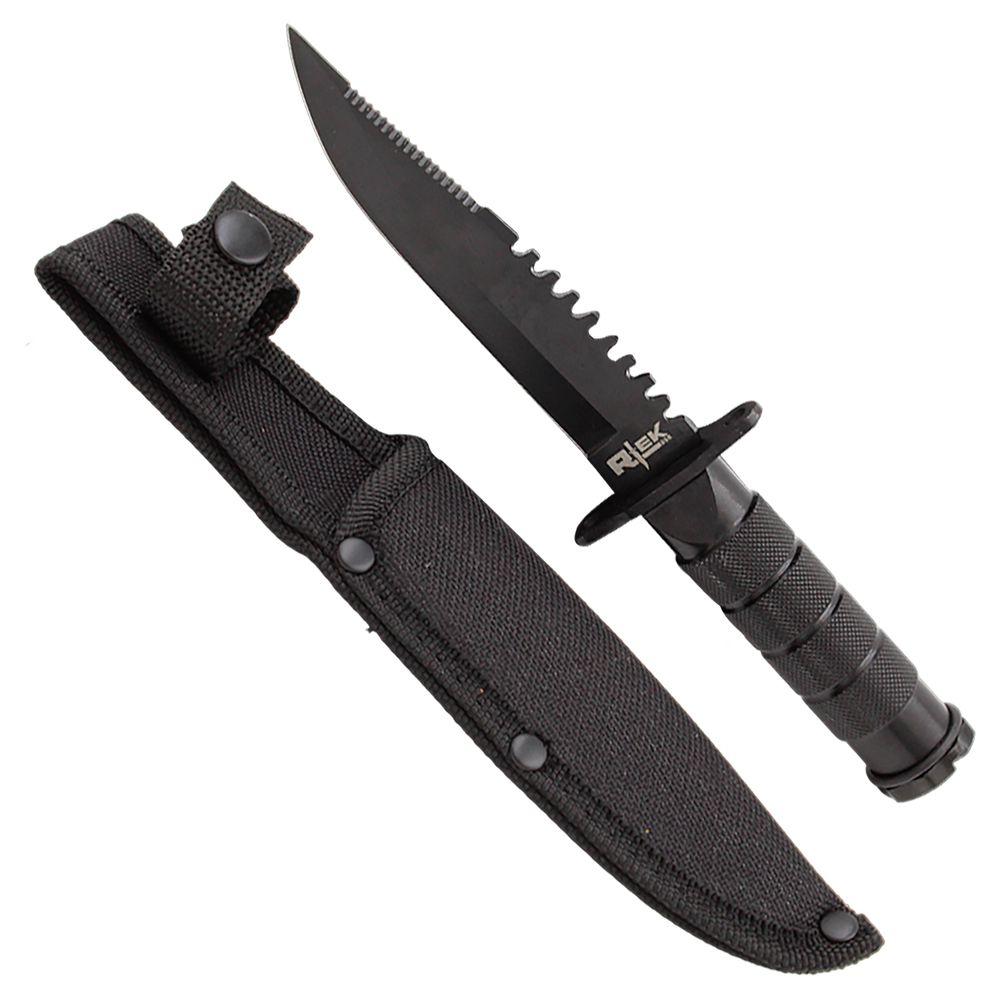 CUCHILLO DE SOBREVIVENCIA 8.5PULG HK 256-85BK