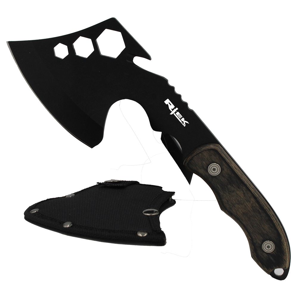 HACHA TACTIVA CON FUNDA 10 PULG RT 1389-BK