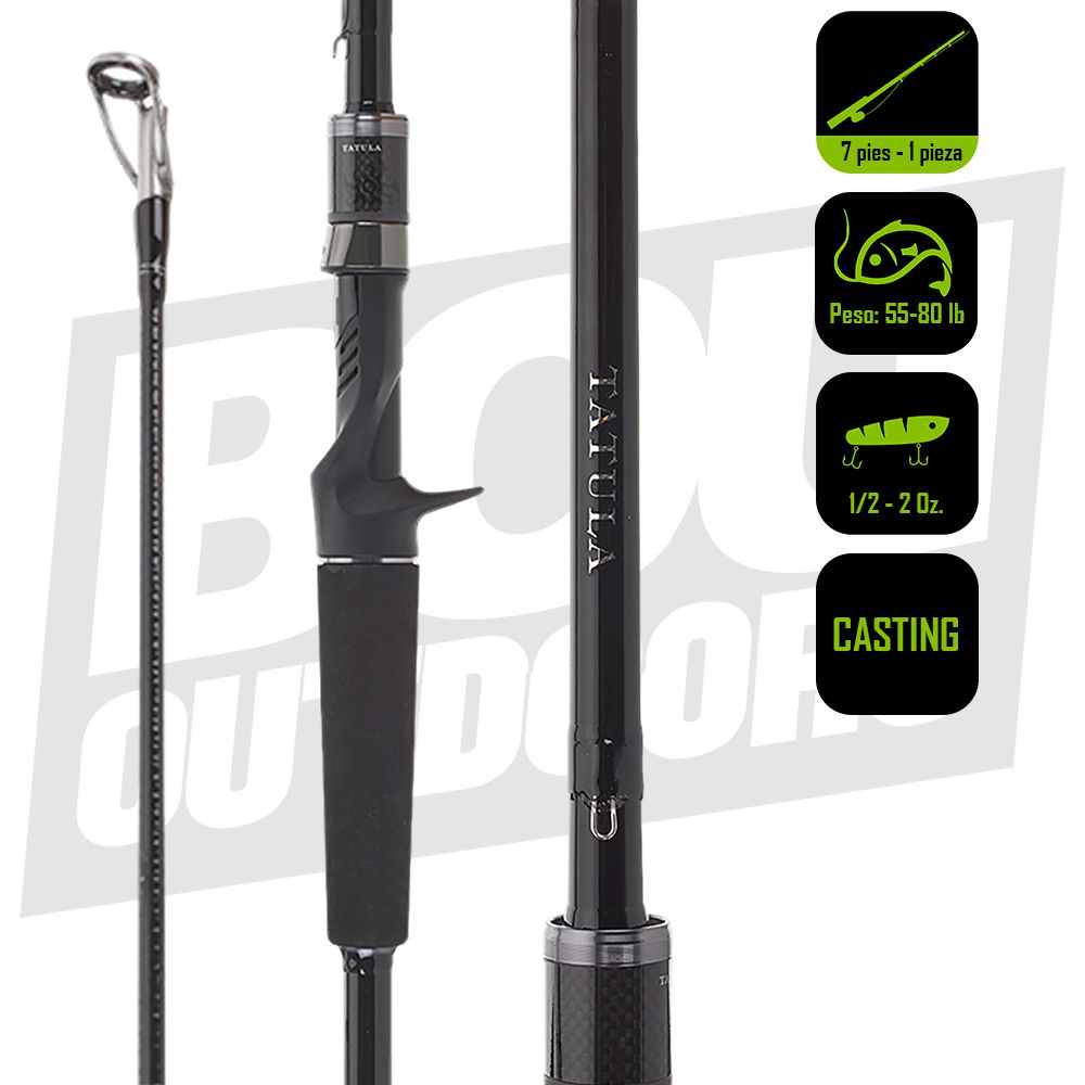 CAÑA PESCA CASTING DAIWA TATULA XT 7PIES 4PULG TATULAXT741HXB