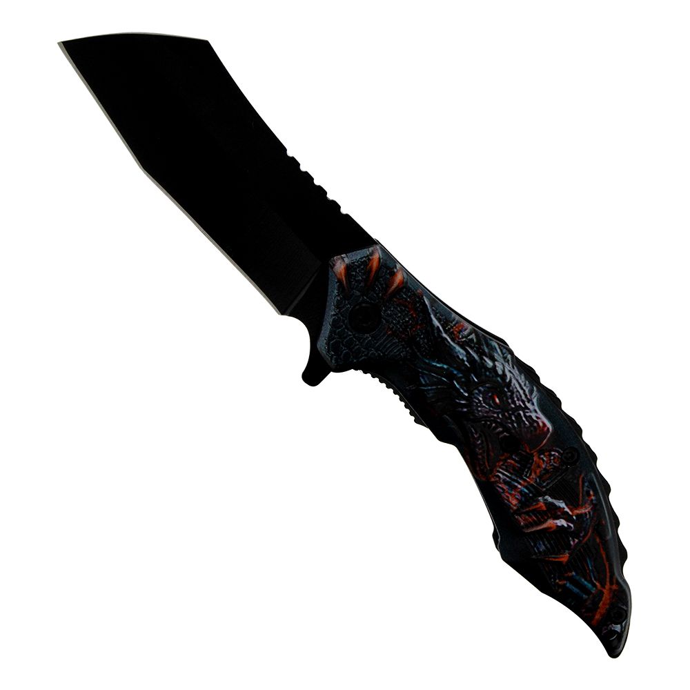 NAVAJA DOBLAR 4.25PULG RED DRAGON RT 7368-RD