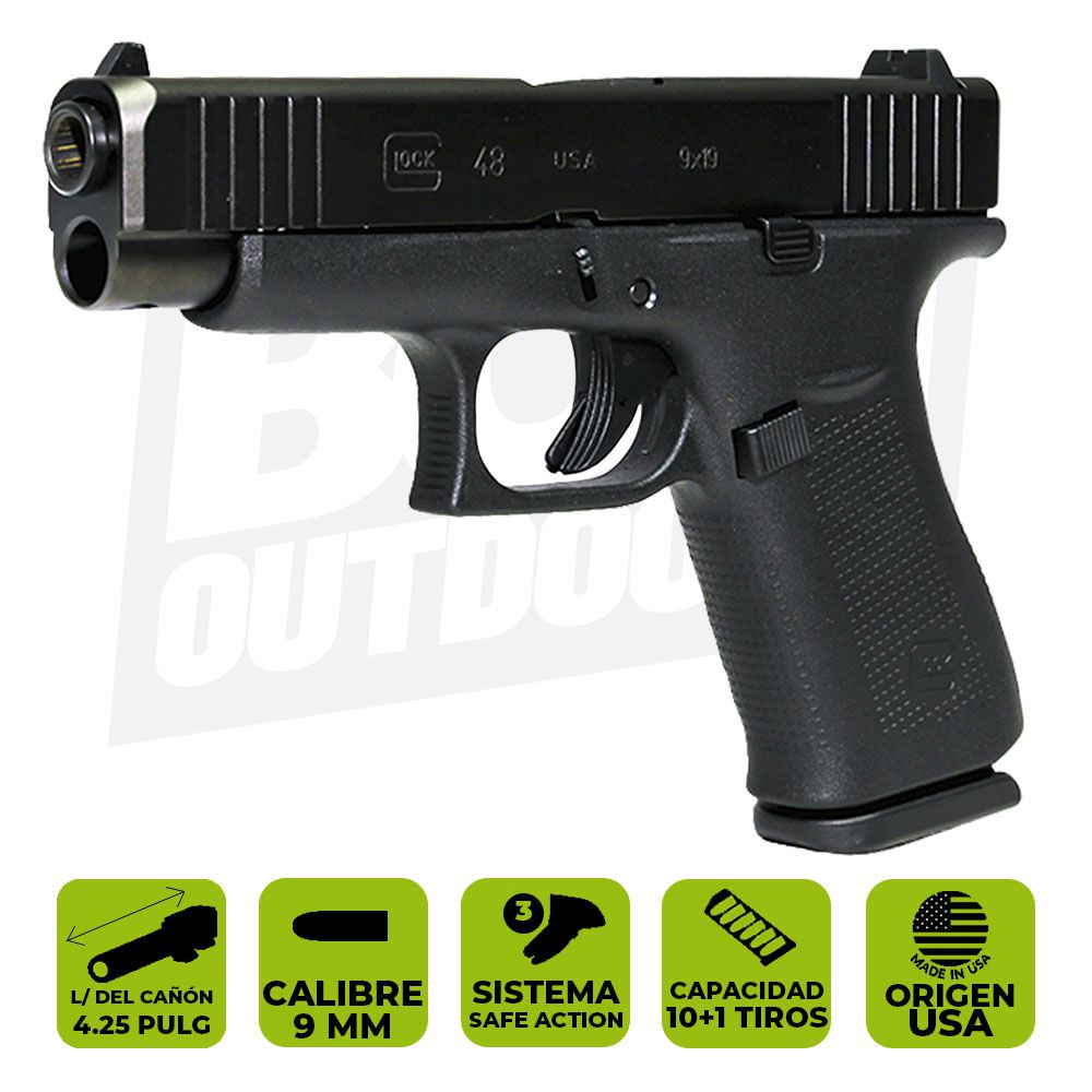 PISTOLA GLOCK 48 CAL. 9MM