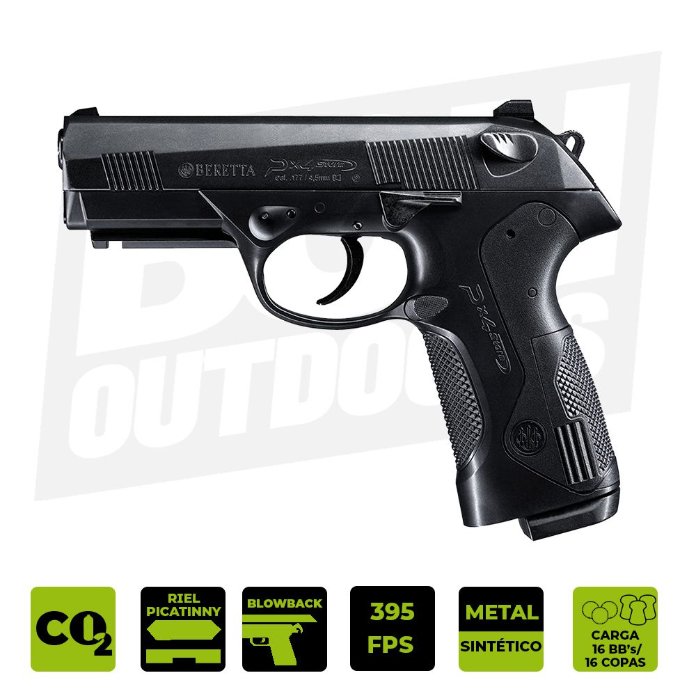PISTOLA CO2 UMAREX BERETTA PX4 STORM .177 BB 2253004