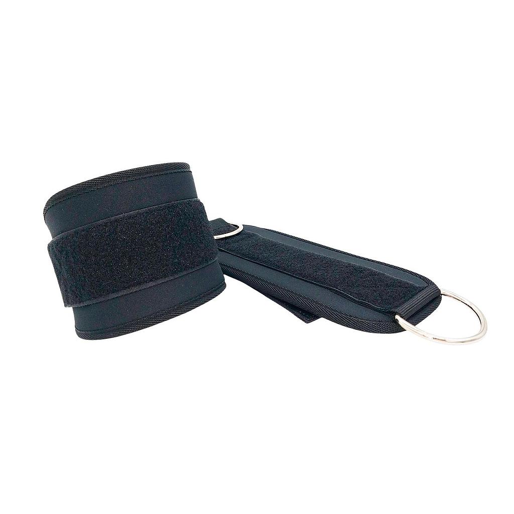 TOBILLERA PARA LEVANTAMIENTO PESAS NEGRA ABS-TRB (PAR)