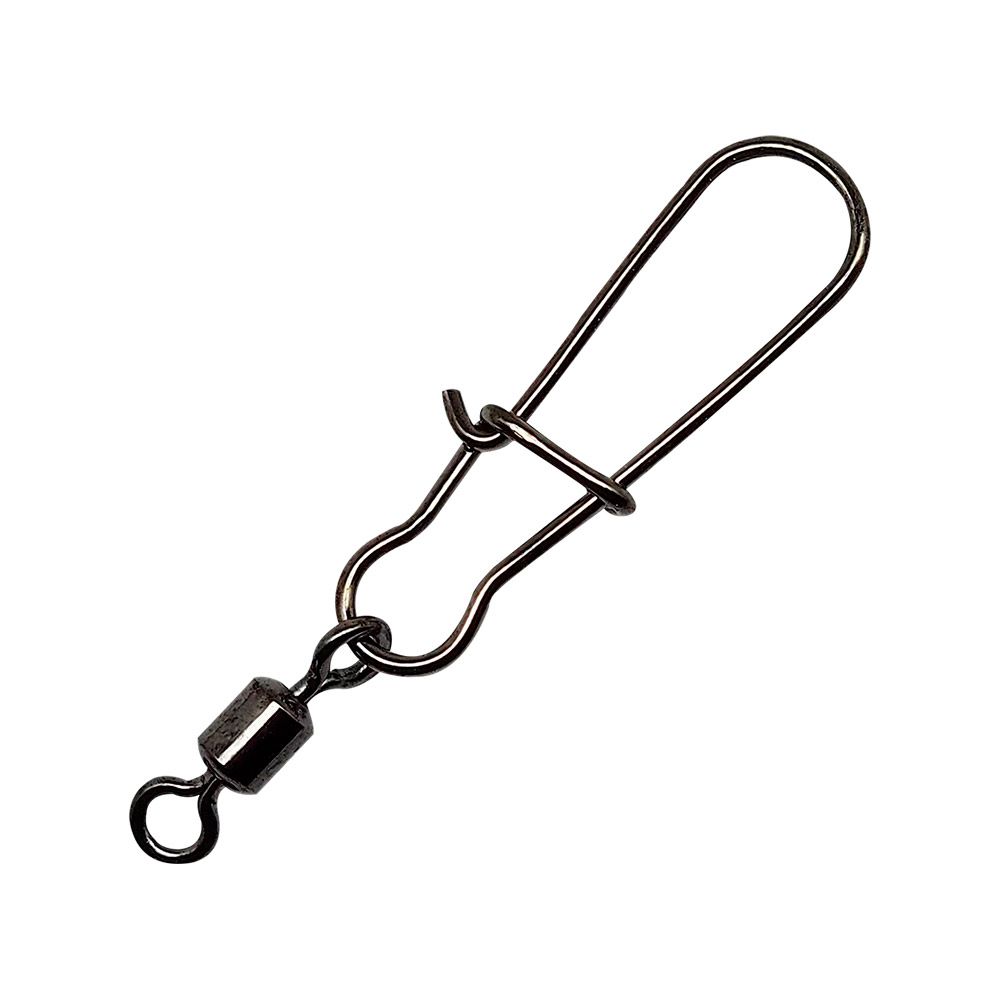 SNAP SWIVEL DUO LOCK GAMAKATSU BLACK SZ 12-35 LBS (5) 406400-12