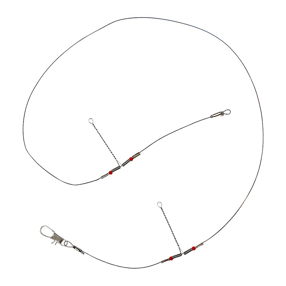 LEADER SURF 2 DROP STAINLESS 19IN. 50 RING WBR19-50