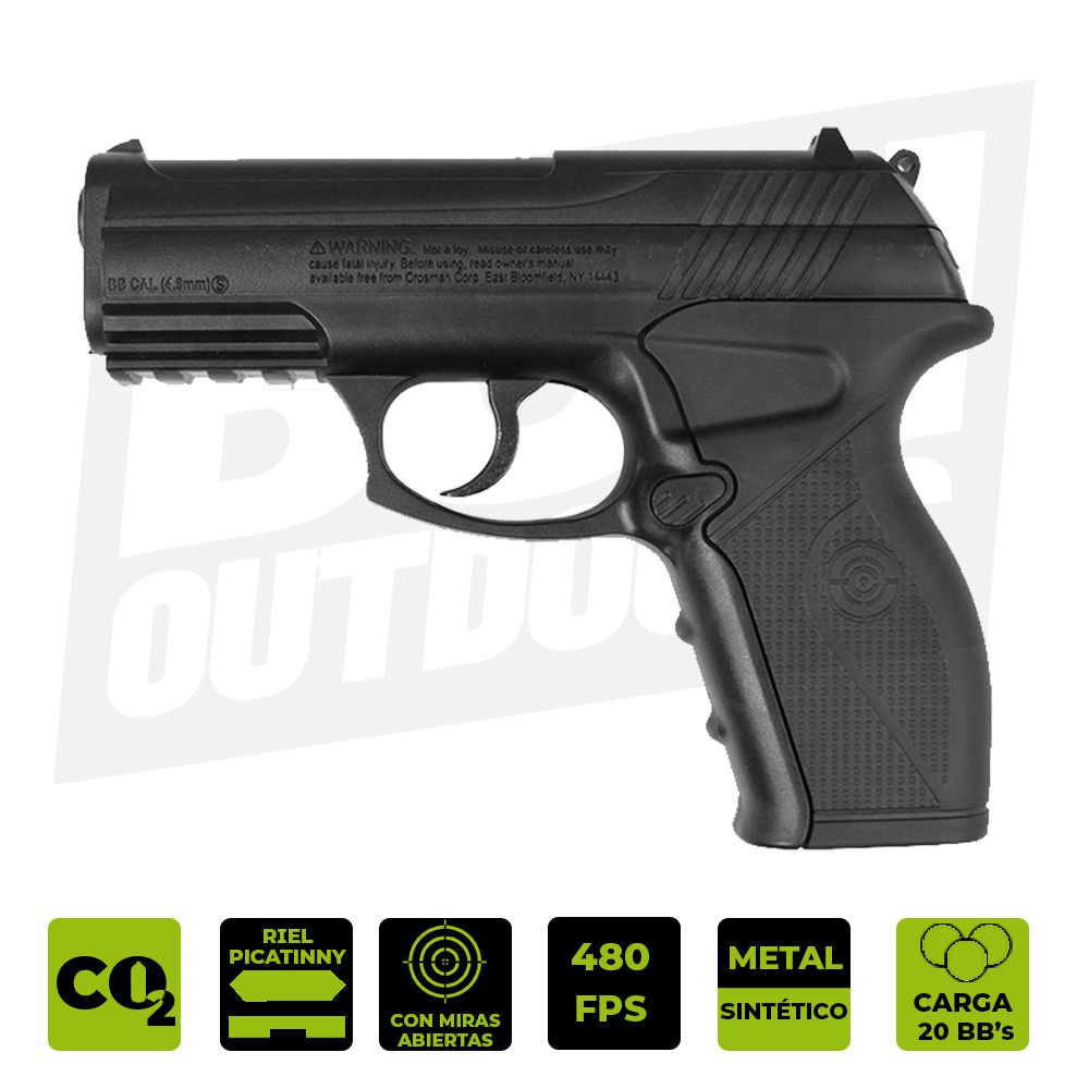 PISTOLA CROSMAN C11 .177 CO2