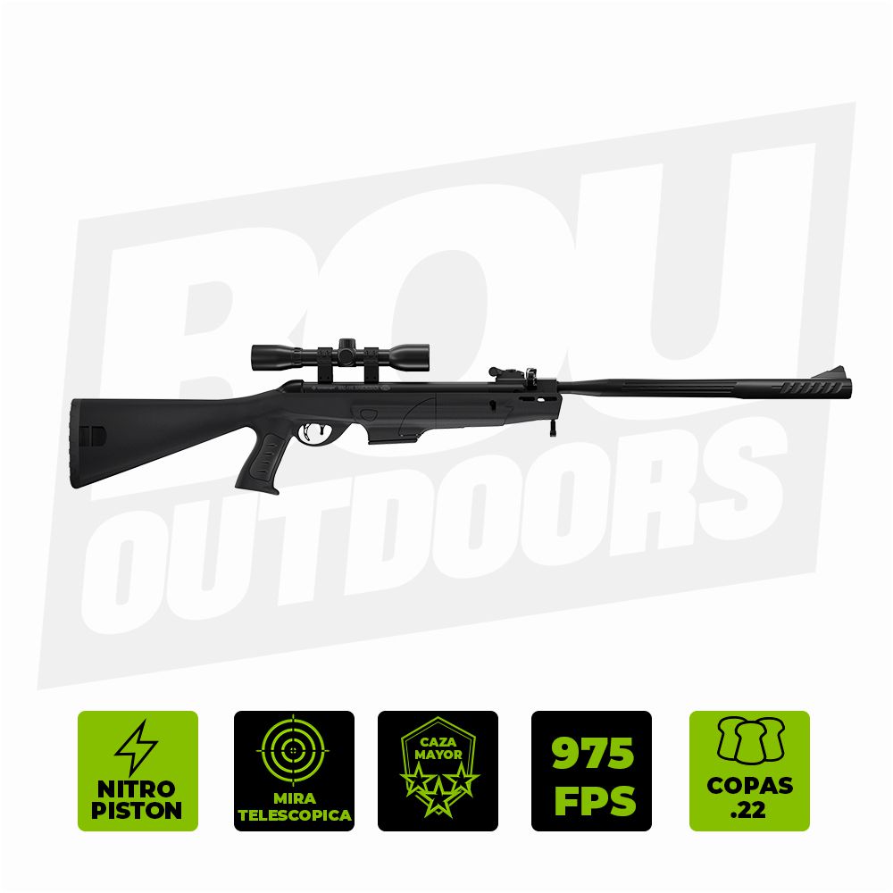 RIFLE CROSMAN MAG-FIRE DIAMONDBACK NPE SBDG CON MIRA CMD2SXS .22