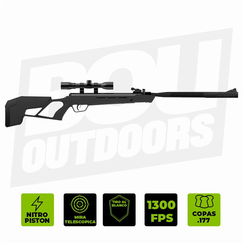 RIFLE CROSMAN MAGFIRE MISSION NPE SBDG CON MIRA CMM7SXS .177
