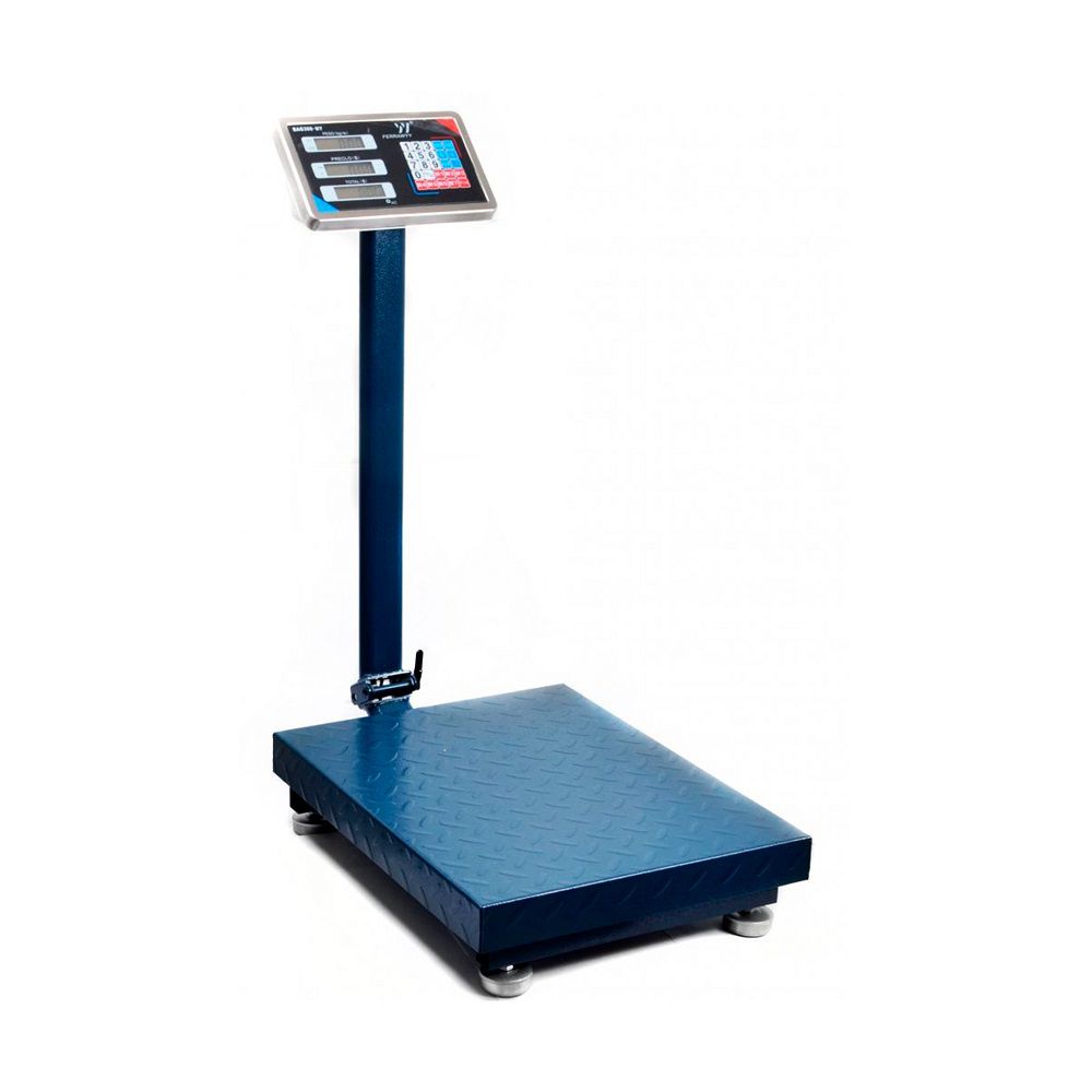 BASCULA ELECTR. PISO C/BRAZO 300KG/LB BAG300-YJ