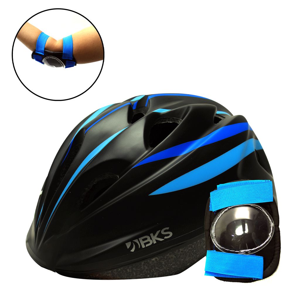KIT PROTECCION PARA NIÑOS BKS CASCO, RODILLERA, CODERA 33684