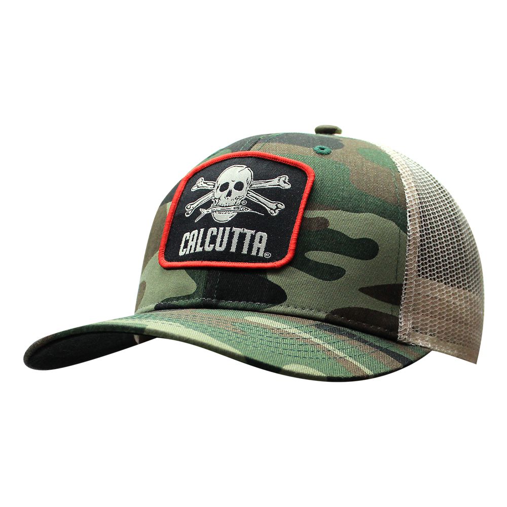 GORRA OUTDOOR CALCUTTA GREEN CAMO CROWN &amp; BRIM BR227595