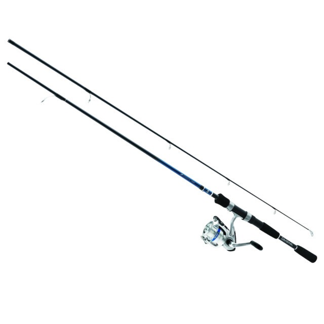 CAÑA PESCA CON CARRETE SPINNING DAIWA AZUL D-SHOCK 25/6.6 DSK25-2B/F662M
