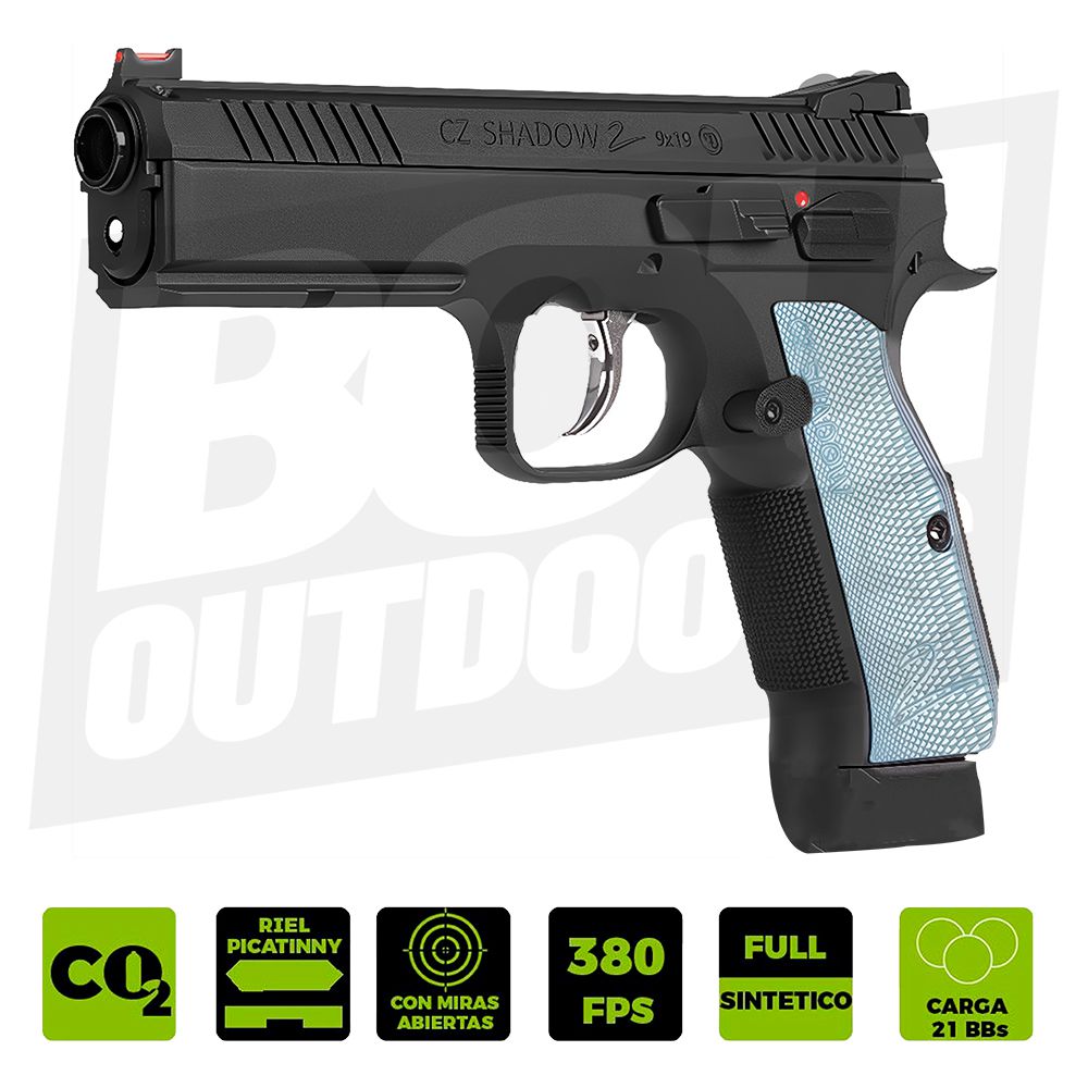PISTOLA CO2 CZ 75 SP-01 SHADOW .177 ASG-17526