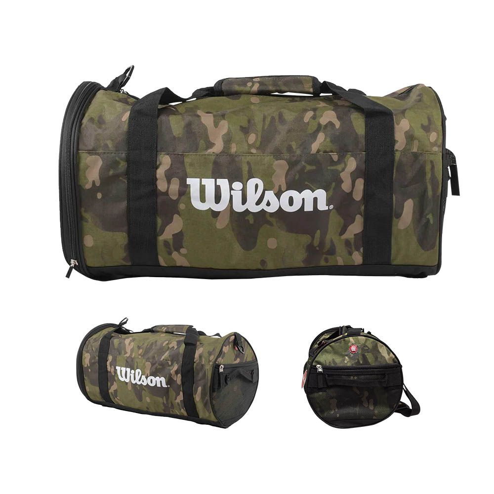 MOCHILA WILSON CAMO UNISEX NEGRO/VERDE 65.150007BL
