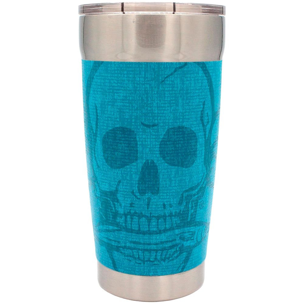 VASO TERMICO ACERO INOX. CALCUTTA SKULL 20OZ CSST20-SKULL