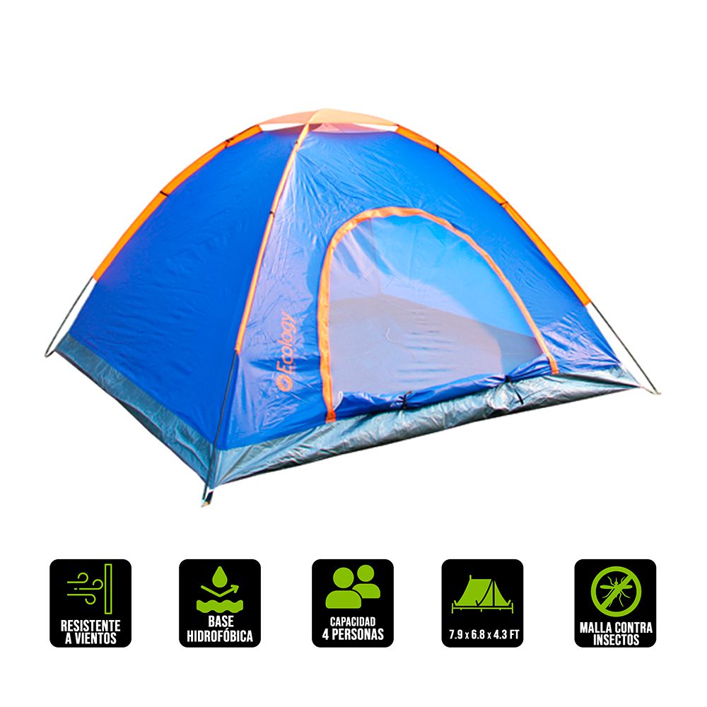 TIENDA CAMPAÑA ECOLOGY MOD. SUNSHINE 4P 11133