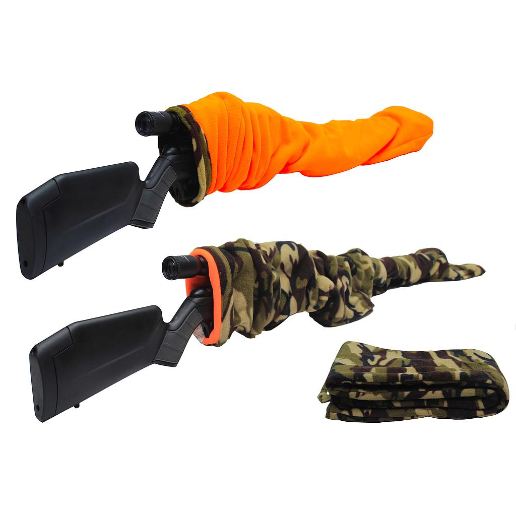 FUNDA P/ARMA LARGA REVERS. ANARANJADO/CAMO CONDOR CTK6004