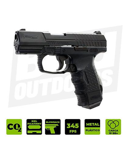 PISTOLA CO2 UMAREX WALTHER CP99 .177 2252206 PLASTICA (DESC)