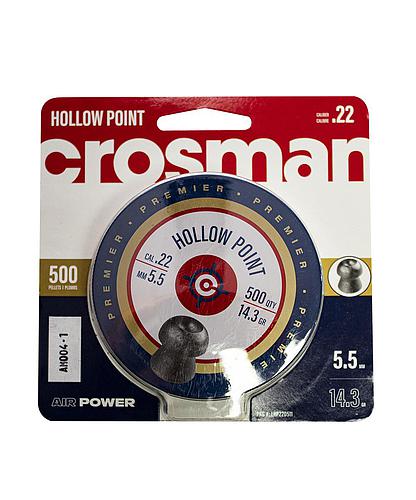 BALINES CROSMAN PREMIER HP LHP226P .22 (500)